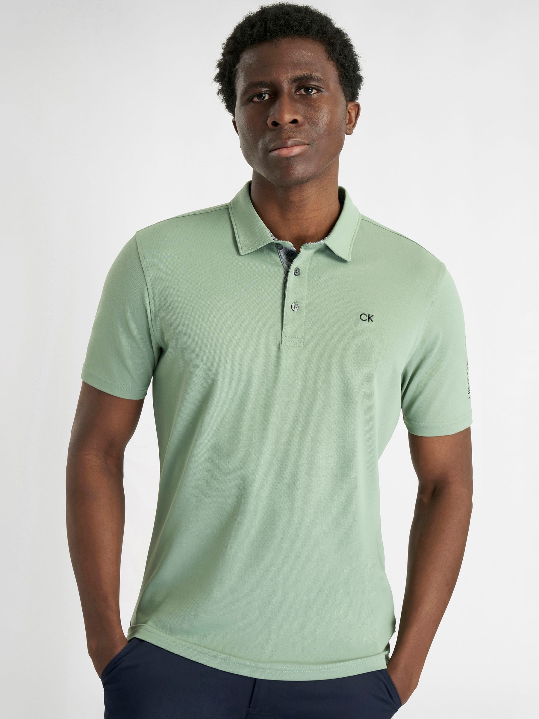 Buy Calvin Klein Golf Pistachio Green Uni Polo Shirt from Next USA