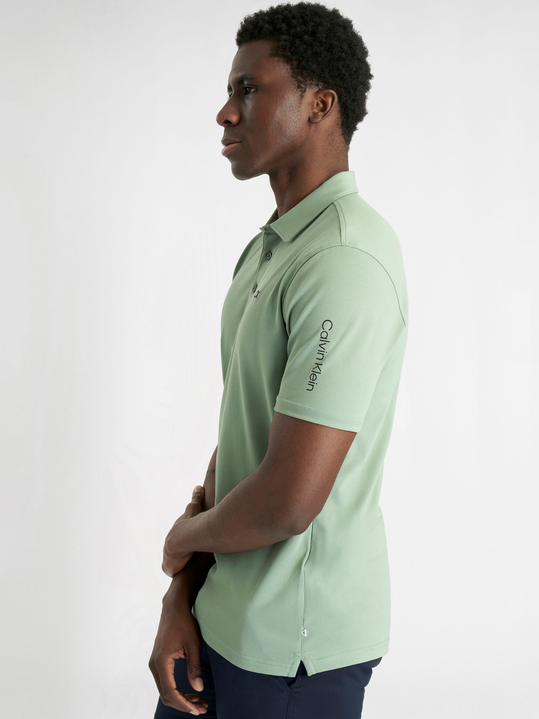 Buy Calvin Klein Golf Pistachio Green Uni Polo Shirt from Next USA