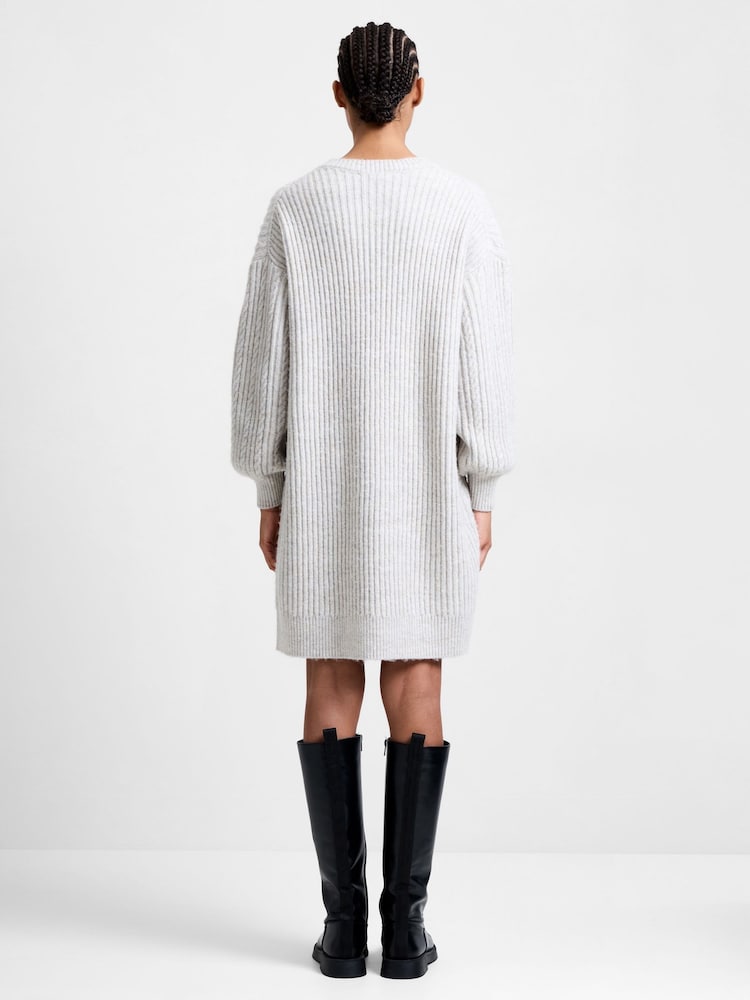 French Connection Marine Cable Knit Jumper Dress - Slika 2 iz 4