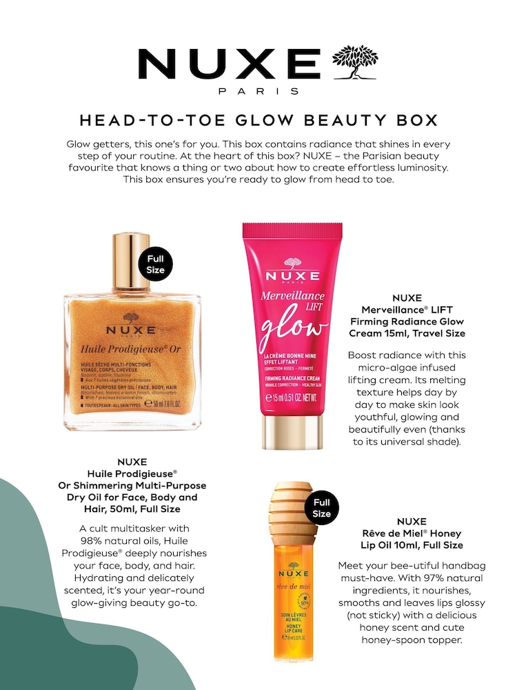 Nuxe Head to Toe Glow Beauty Box (Worth £66.00) - Image 2 of 3