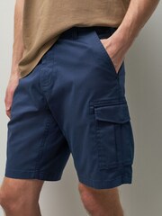 Ink Blue/Charcoal - სტრეჩ კარგო შორტები - სურათი 5 14-დან