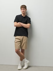 Ink Blue/Stone 2 Pack Stretch Cargo Shorts - Image 11 of 13