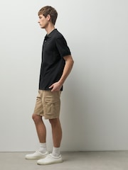 Ink Blue/Stone 2 Pack Stretch Cargo Shorts - Image 12 of 13