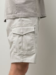 Bone Stretch Cargo Shorts - Image 5 of 10
