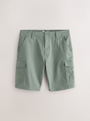 Ink Blue/Sage Green 2 Pack Stretch Cargo Shorts - Image 2 of 12