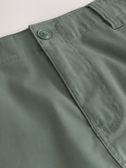 Ink Blue/Sage Green 2 Pack Stretch Cargo Shorts - Image 5 of 12