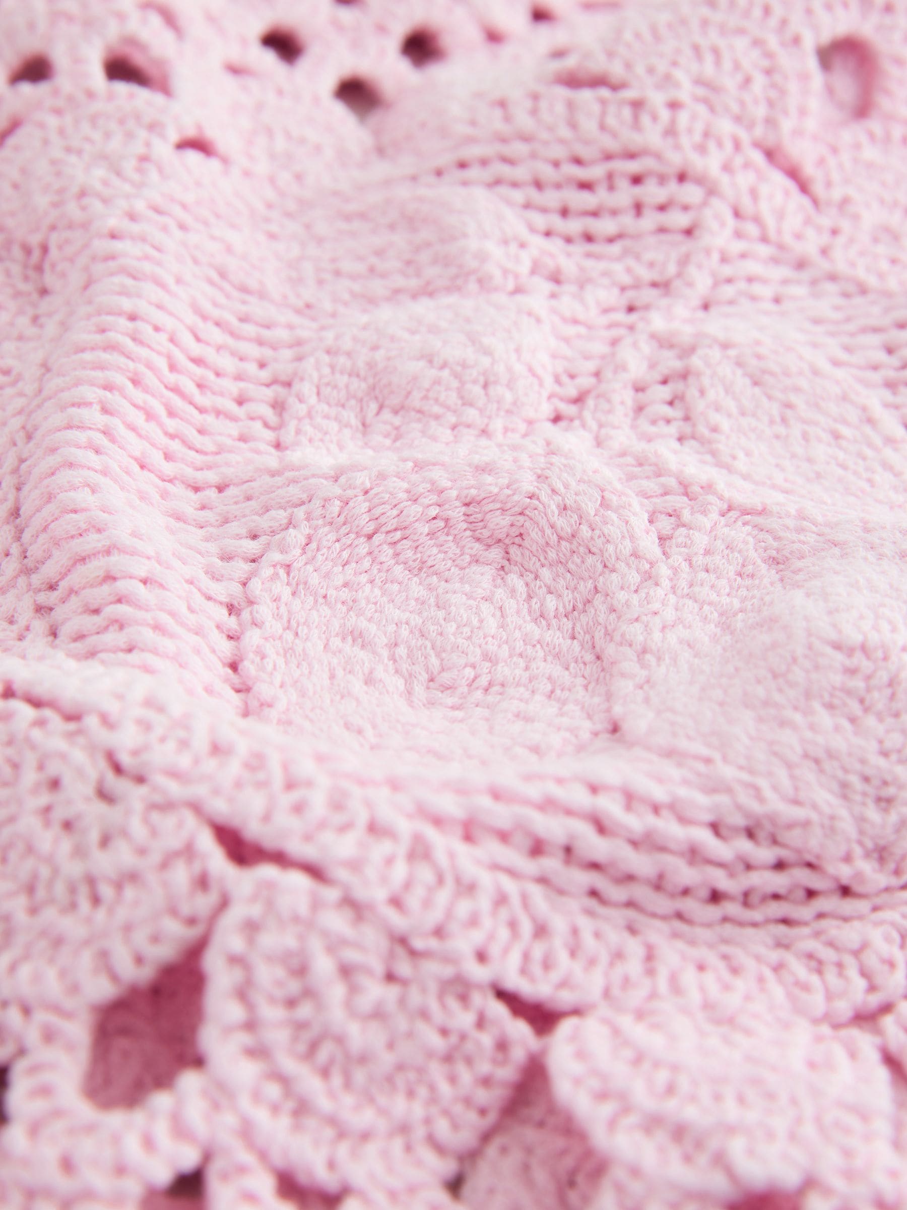 Buy Pink Lemon 100% Cotton Crochet Knitted Tank Top from Next Canada