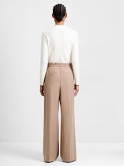 French Connection Ferri Flannel Wide Leg Trousers - Imagen 2 de 6
