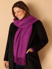 Live Unlimited Purple Curve Scarf - Image 2 of 3