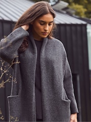 Live Unlimited Grey Coatigan With Patch Pockets - Image 5 of 6