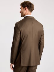 MOSS Tailored Fit Tobacco Italian Twill Brown Jacket - Image 4 of 4