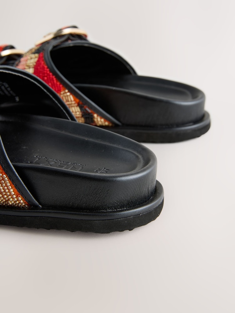 Multi Embellished Forever Comfort® Footbed Sandals - Image 10 of 10