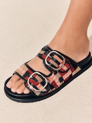Multi Embellished Forever Comfort® Footbed Sandals - Image 6 of 10