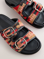 Multi Embellished Forever Comfort® Footbed Sandals - Image 9 of 10