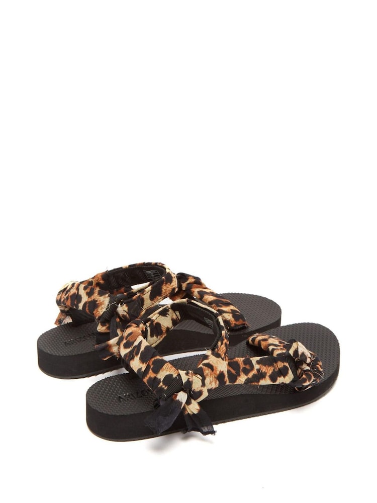 Arizona Love Animal Trakky Leopard Sandals - Image 3 of 3