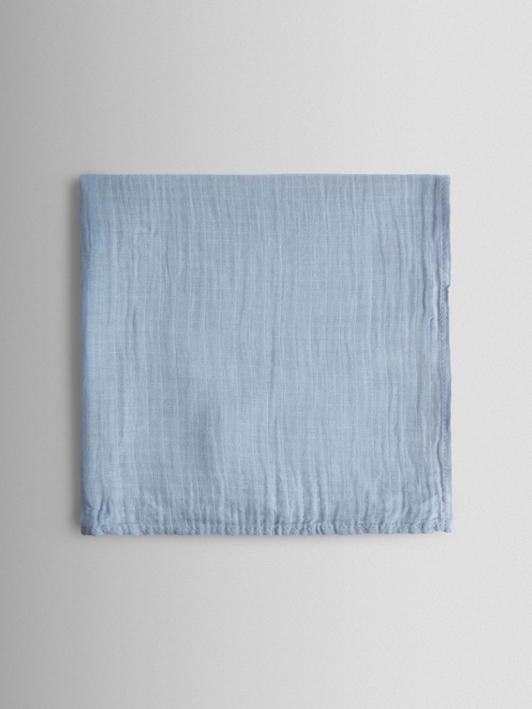 Blue Whale 3-Pack Muslins - Image 4 of 4