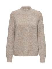 JDY Grey Long Sleeve Jumper - Image 5 of 6