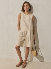 Coral Pink Forever Comfort® Cross Strappy Sandals - Image 4 of 4