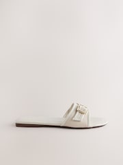 Bone Forever Comfort® Buckle Detail Mules - Image 3 of 5