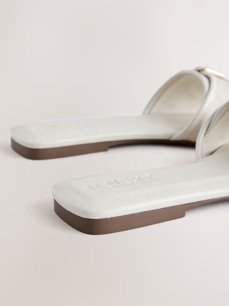 Bone Forever Comfort® Buckle Detail Mules - Image 5 of 5