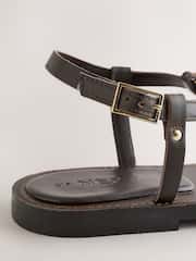 Chocolate Brown Forever Comfort® Toe Thong Sandals - Image 11 of 12