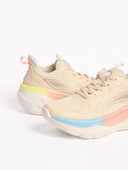 白色 - Friends Like These Lace Up Comfort Athleisure Active Trainers - 圖片 4/5
