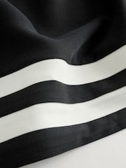 Schwarz - Hose mit weitem Bein und seitlichen Streifen - Bild 4 von 4