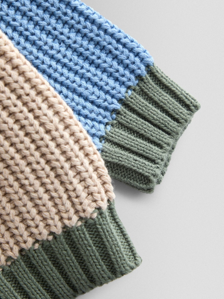 JoJo Maman Bébé Natural Highland Cow Embroidered Tractor Jumper - Image 3 of 3