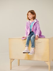 Hatley Purple Splash Jacket - Image 1 of 9