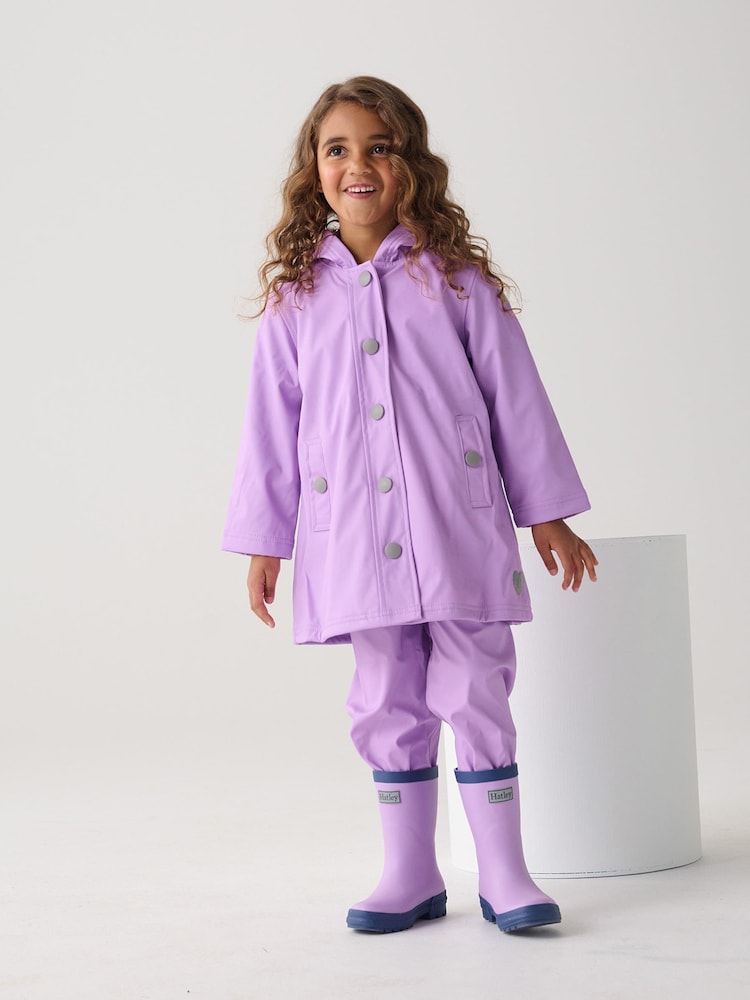 Hatley Purple Splash Jacket - Image 2 of 9 Hatley Purple Splash Jacket - Image 2 of 9