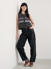 Seasalt Cornwall Grey Knitted Vest - Image 1 of 6