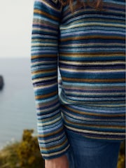 Seasalt Cornwall Blue Fruity Jumper - Image 3 of 7
