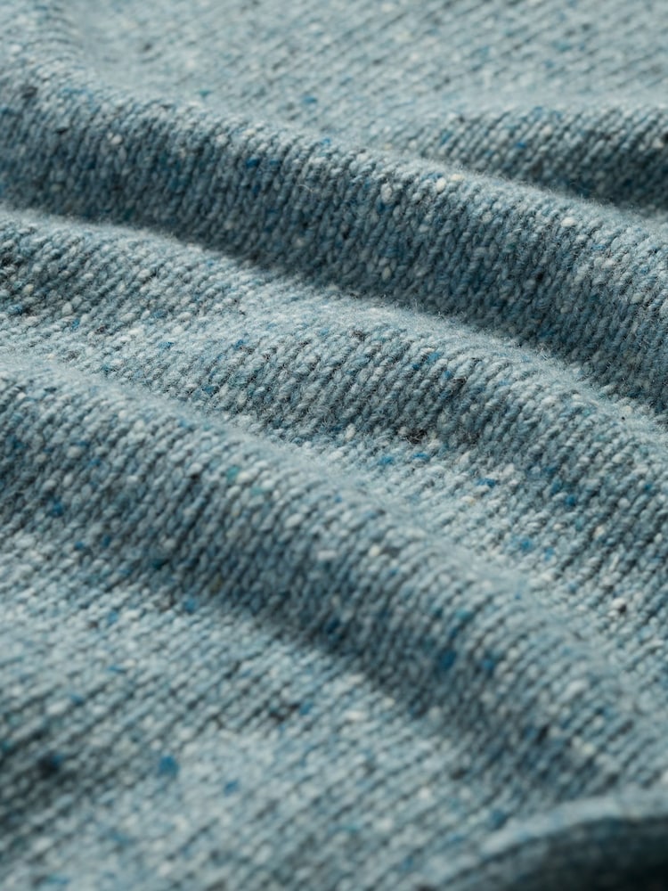 Seasalt Cornwall Blue Dawson Pick Jumper Made With Merino - Image 5 of 5