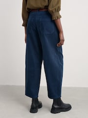 Seasalt Cornwall Blue Avens Cord Horseshoe Trousers - Image 3 of 5