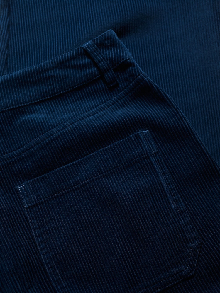 Seasalt Cornwall Blue Avens Cord Horseshoe Trousers - Image 5 of 5