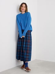 Seasalt Cornwall Blue Evening Bay Crew Neck Jumper - Image 2 of 5