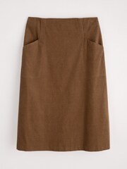 Seasalt Cornwall Brown Forest View Skirt - Image 4 of 5