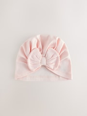 Roz/alb - Turbane Bebeluș 2 Set (0-18luni) - Imaginea 2 din 4