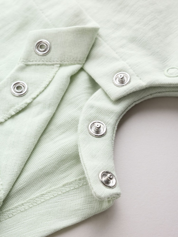 Neutral The Very Hungry Caterpillar License Jersey Baby Rompers 3 Pack - Image 14 of 14