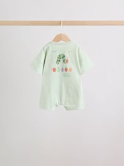 Neutral The Very Hungry Caterpillar License Jersey Baby Rompers 3 Pack - Image 6 of 14