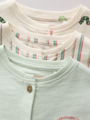 Neutral The Very Hungry Caterpillar License Jersey Baby Rompers 3 Pack - Image 8 of 14