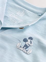 Blue Baby Mickey Mouse Jersey Rompers 3 Pack - Image 9 of 9