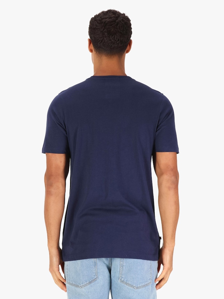 Luke 1977 Blue Block Stripe T-Shirt - Image 2 of 6