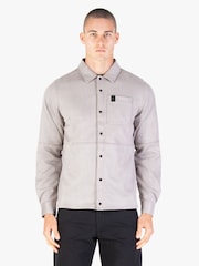 Luke 1977 Dylan Suede Shirt Putty - Image 1 of 8
