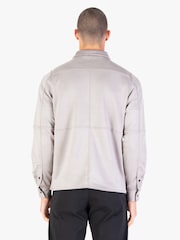 Luke 1977 Dylan Suede Shirt Putty - Image 2 of 8