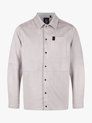 Luke 1977 Dylan Suede Shirt Putty - Image 4 of 8