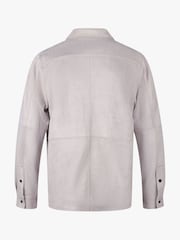 Luke 1977 Dylan Suede Shirt Putty - Image 5 of 8