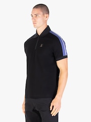 Luke 1977 Caltech 1000 Zip Neck Polo Shirt - Image 3 of 8