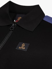 Luke 1977 Caltech 1000 Zip Neck Polo Shirt - Image 8 of 8