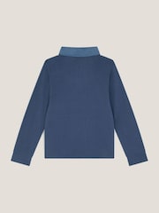 Monsoon Blue Stripe Long Sleeve Rugby Shirt - Image 3 of 4